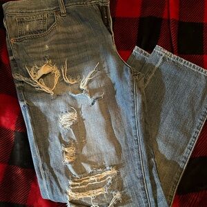 Lucky Brand destroyed jeans. Sz 14